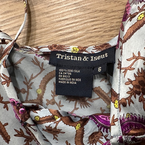 Vintage Silk Beaded Midi Dress - Picture 7 of 13